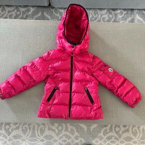 Toddler Girls Moncler Puffer - Size 3 - Pink